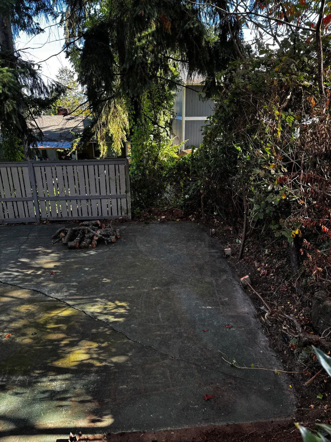 After: Small Structure Dismantling & Odd Jobs Demolition completed and cleaned in Renton, WA - M&M Junk Removal